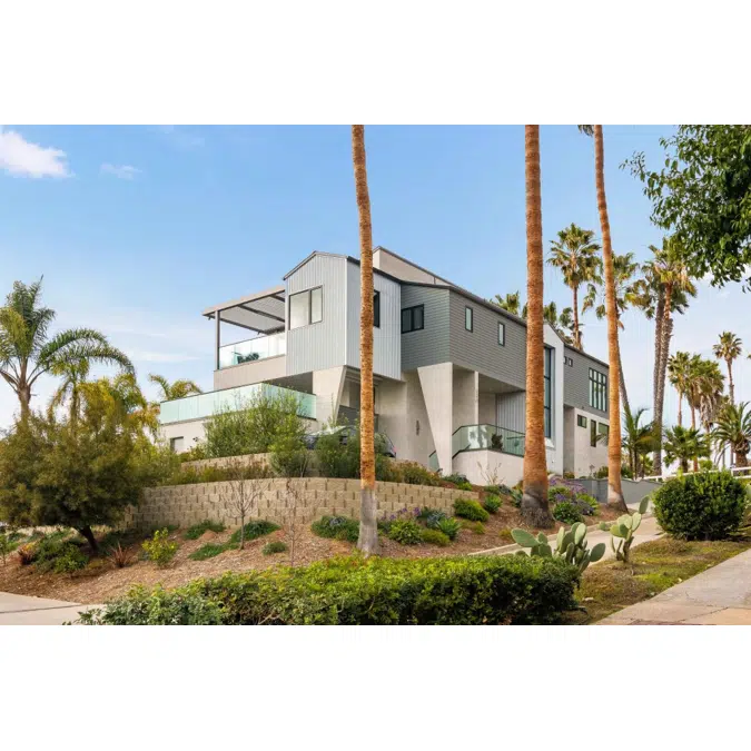 Signature Louvered Roof Pergola Palm Tree Paradise