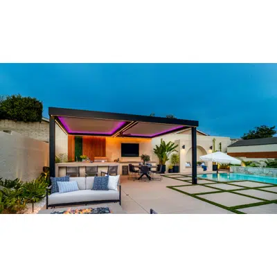 Image for Signature Louvered Roof Pergola Oasis