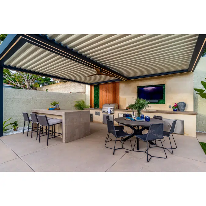 Signature Louvered Roof Pergola Oasis