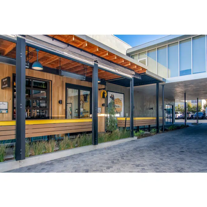 Signature Louvered Roof Pergola Festive Vibe