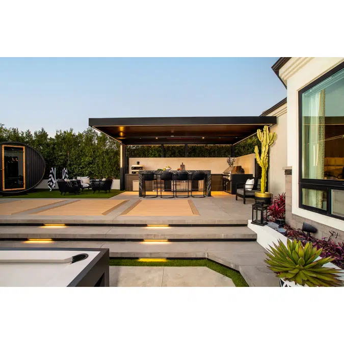 Serenity IRP Cantilever Pergola Luxe Escape