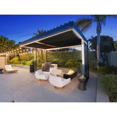 Image for Solace Cantilever Louvered Roof Pergola Perfection
