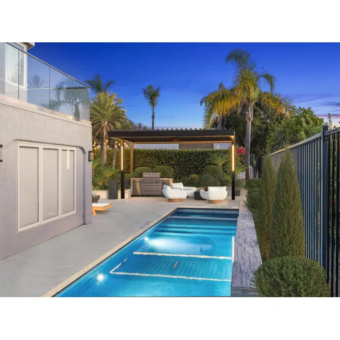 Solace Cantilever Louvered Roof Pergola Perfection