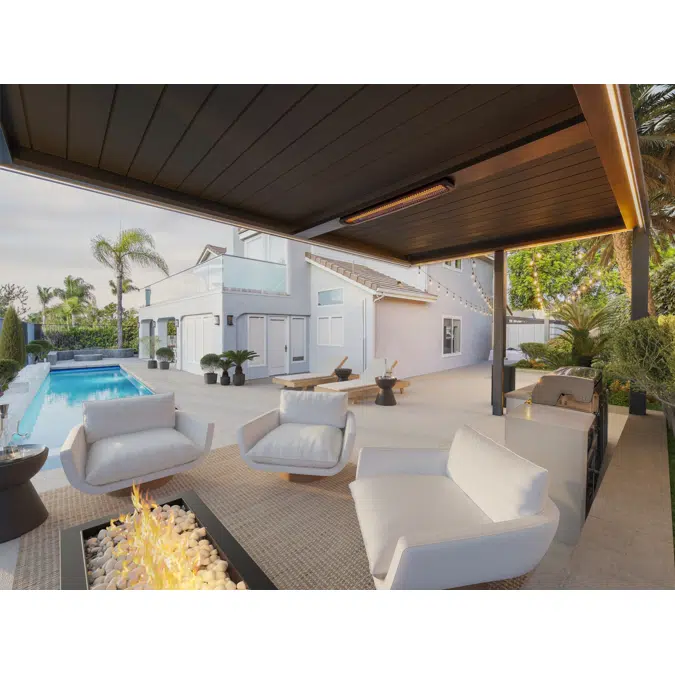 Solace Cantilever Louvered Roof Pergola Perfection