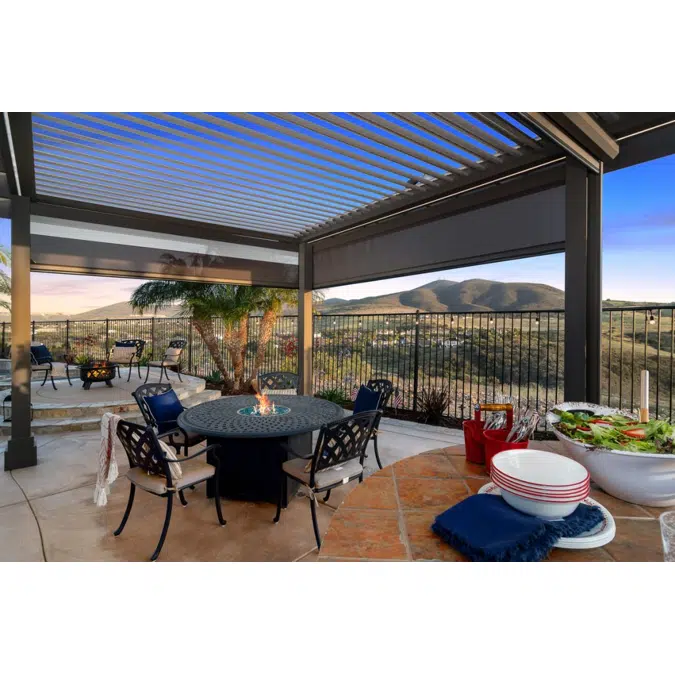 Signature Louvered Roof Pergola Magical Oasis