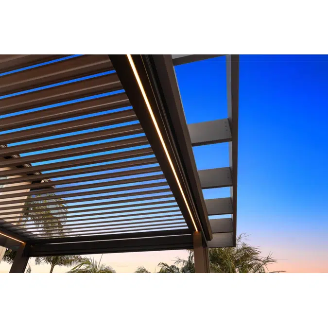 Signature Louvered Roof Pergola Magical Oasis