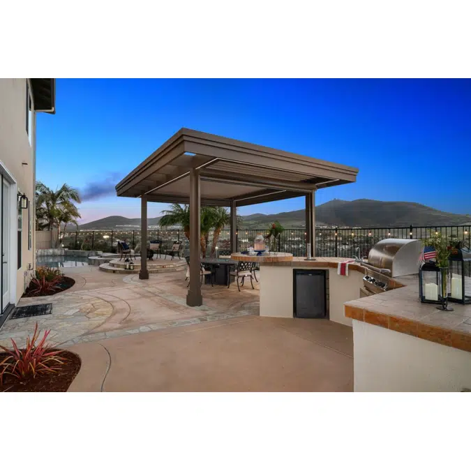 Signature Louvered Roof Pergola Magical Oasis