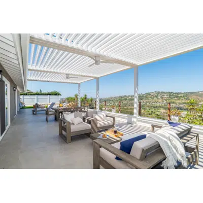 Image for Signature Louvered Roof Pergola Picturesque Patio