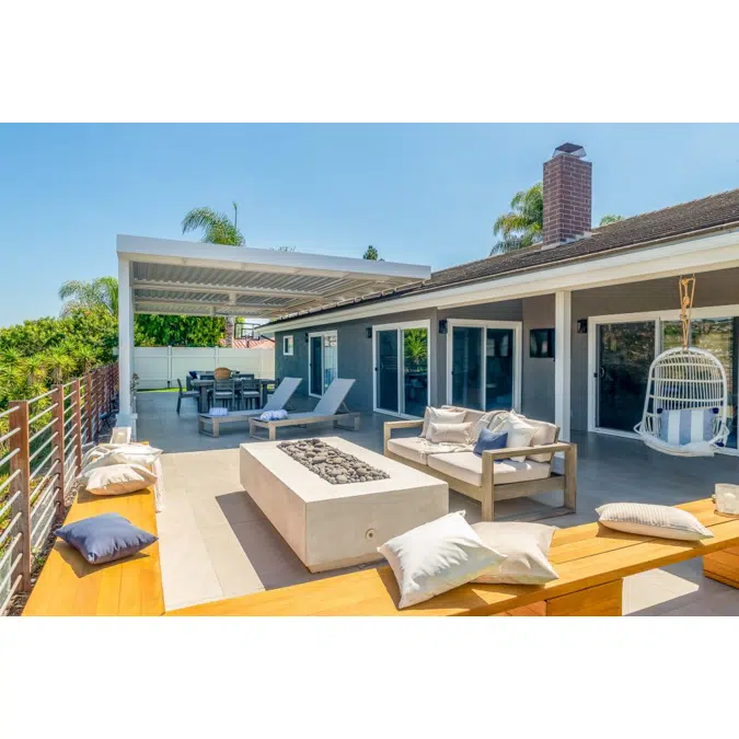 Signature Louvered Roof Pergola Picturesque Patio