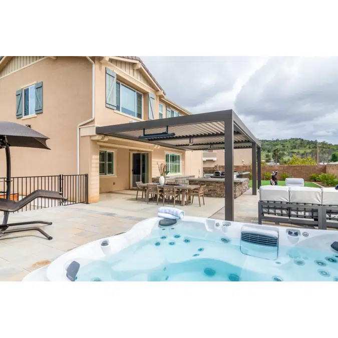 Signature Louvered Roof Pergola Ace Backyard