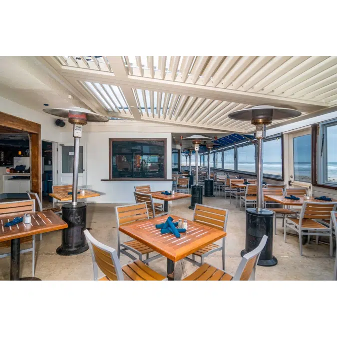 Signature Louvered Roof Pergola Coastal Classic