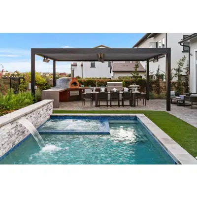 Image for Signature Louvered Roof Pergola Entertaining Outdoors