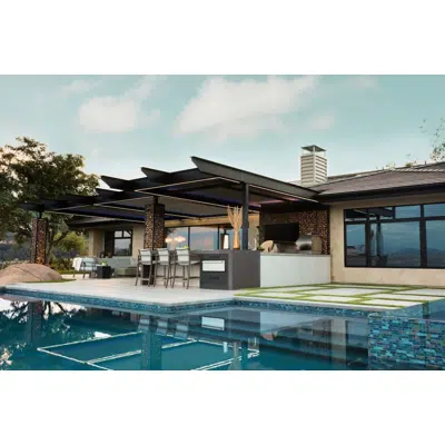 Image for Signature Louvered Roof Pergola Mountain View 