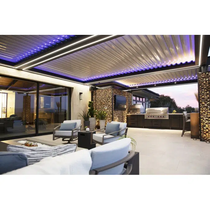 Signature Louvered Roof Pergola Mountain View 