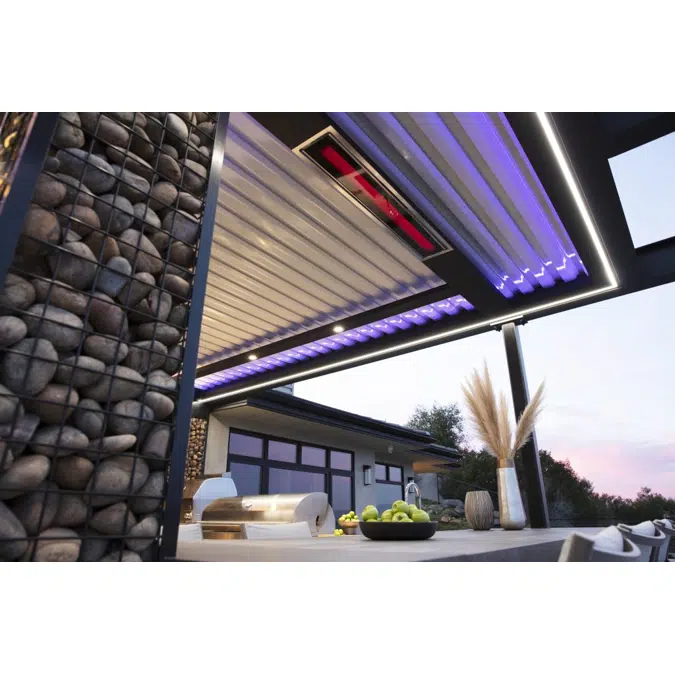 Signature Louvered Roof Pergola Mountain View 