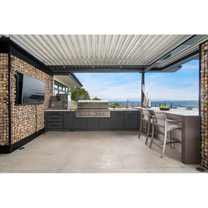 Signature Louvered Roof Pergola Mountain View 