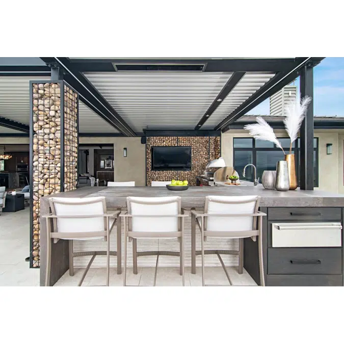 Signature Louvered Roof Pergola Mountain View 