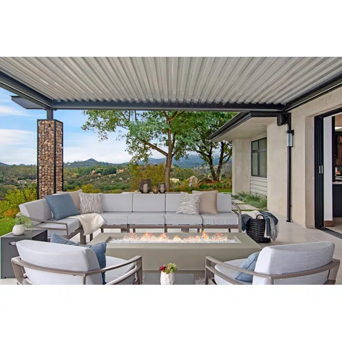 Signature Louvered Roof Pergola Mountain View 