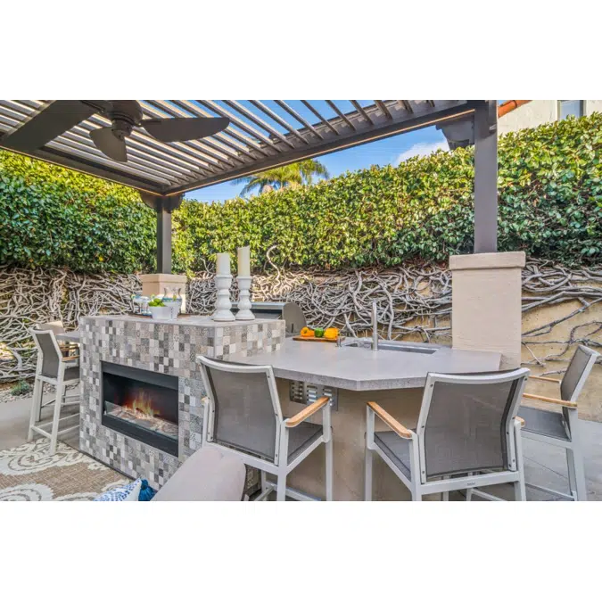 Signature Louvered Roof Pergola Historic Hideaway