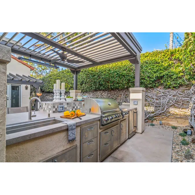 Signature Louvered Roof Pergola Historic Hideaway