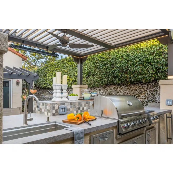 Signature Louvered Roof Pergola Historic Hideaway