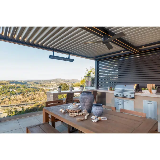 Signature Louvered Roof Pergola Panoramic Retreat