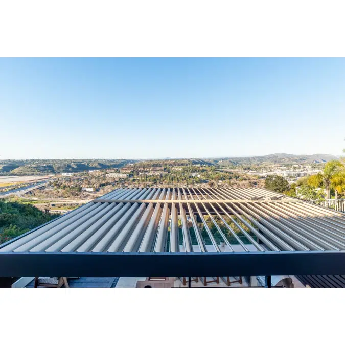 Signature Louvered Roof Pergola Panoramic Retreat