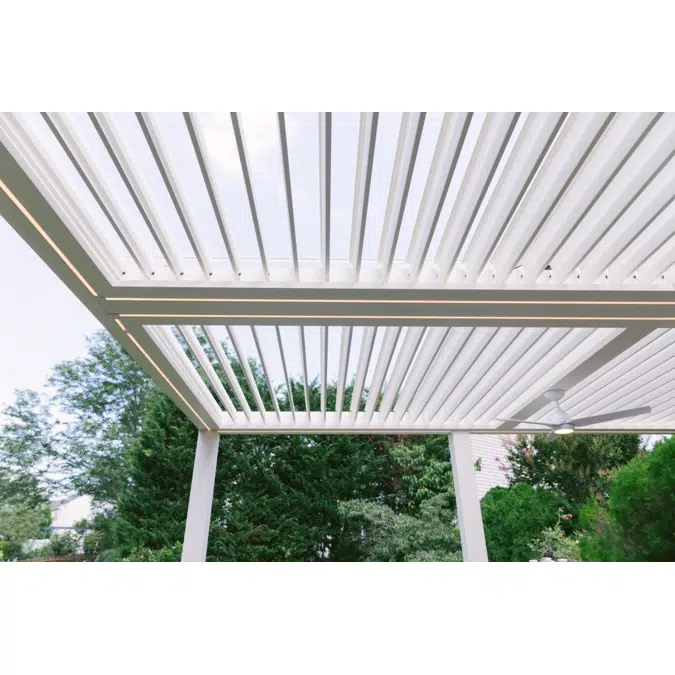 Signature Louvered Roof Pergola Hideaway
