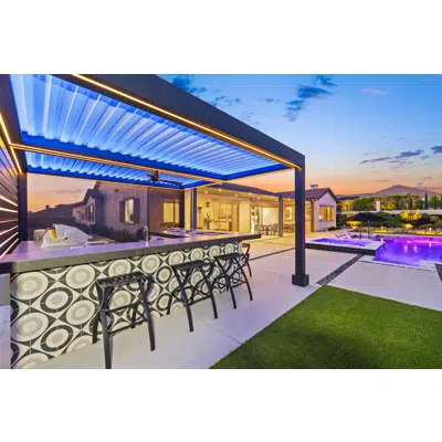 Image for Signature Louvered Roof Pergola Haven 