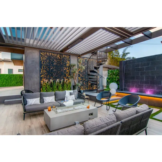 Signature Louvered Roof Pergola Zen Glow