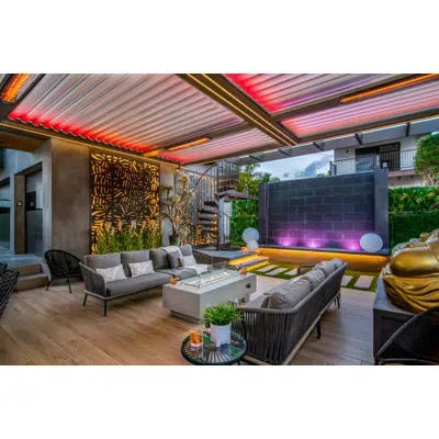Image for Signature Louvered Roof Pergola Zen Glow
