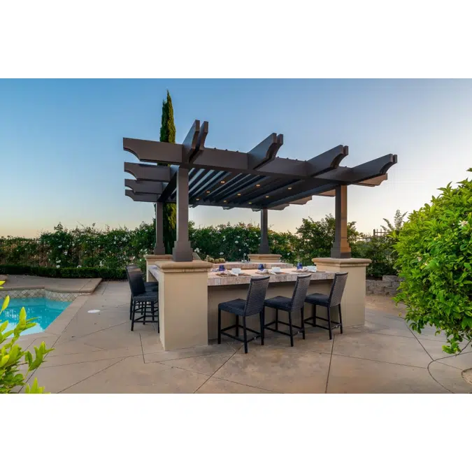 Signature Louvered Roof Pergola Classic Retreat