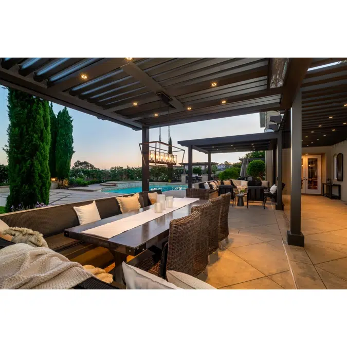 Signature Louvered Roof Pergola Classic Retreat