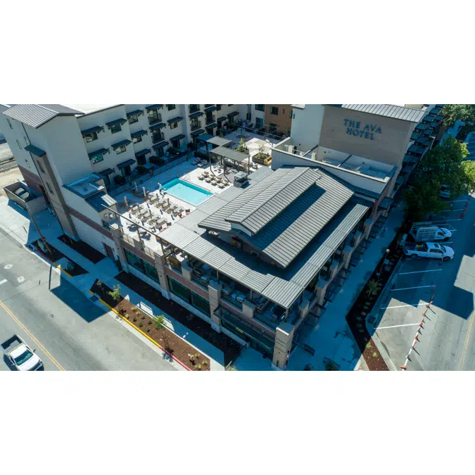 Solace Louvered Roof Pergola Skyline Dining