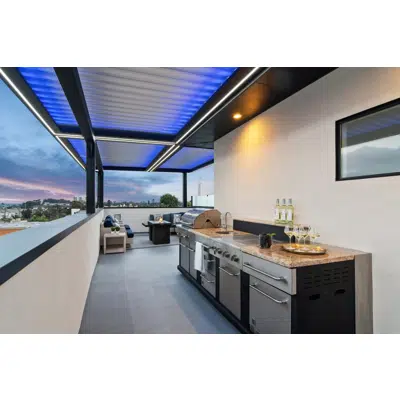 Image for Signature Louvered Roof Pergola Rooftop Vista