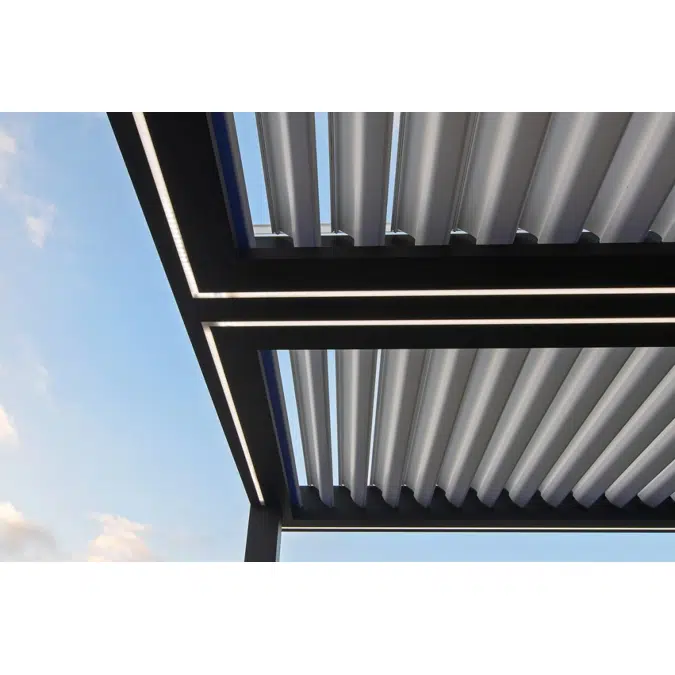 Signature Louvered Roof Pergola Rooftop Vista