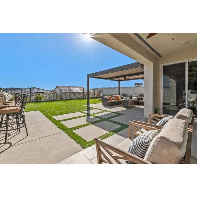 Signature Louvered Roof Pergola Backyard Beauty