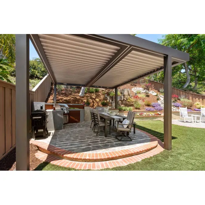 Signature Louvered Roof Pergola Garden Serenity