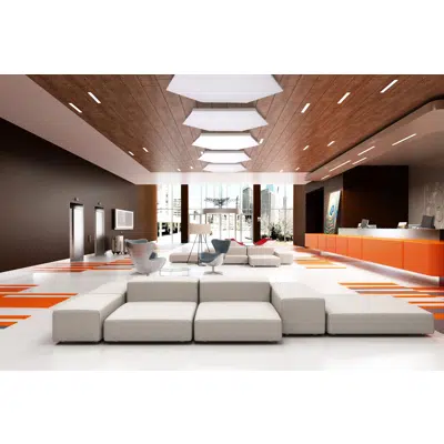 imagem para Hexus Acoustic Ceiling Clouds