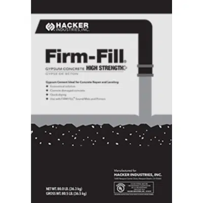 Image for FIRM-FILL® High Strength | | Floor Underlayment