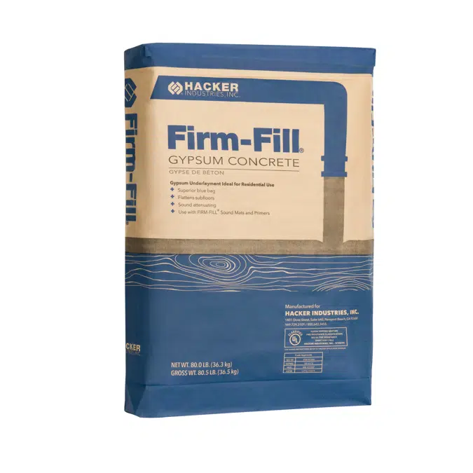 FIRM-FILL® Gypsum Concrete | Floor Underlayment