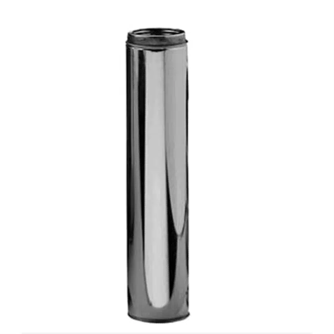 Selkirk 206148 Sure Temp 6x48 Stainless Steel Pipe