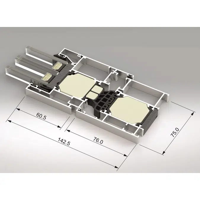 ALG 75 PASSIVE HOUSE ventana