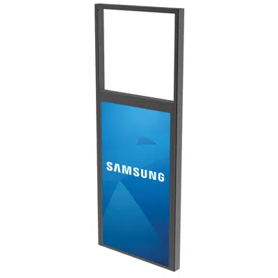 afbeelding voor Ceiling Window Display Mount for Samsung OM55N-D Double-Sided Display DS-OM55ND-CEIL