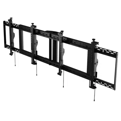 Image pour SmartMount® Digital Menu Board Ceiling Mount with 8pt Adjustment - Landscape 2X1 Configuration for 40" to 42" Displays