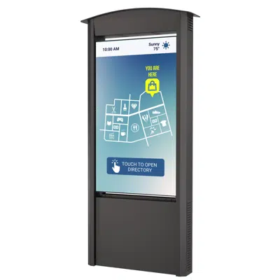 Smart City Kiosks with 55" Xtreme™ High Bright Outdoor Display图像