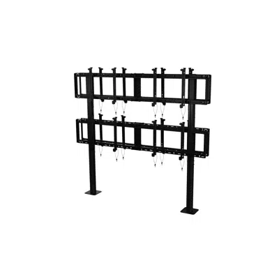 รูปภาพสำหรับ SmartMount® Back-to-Back Modular Video Wall Pedestal Mount 2x2 Configuration for 46" to 60" Displays DS-S560-B2X2