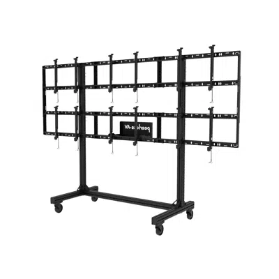 afbeelding voor SmartMount® Portable Video Wall Cart Configurations for Displays