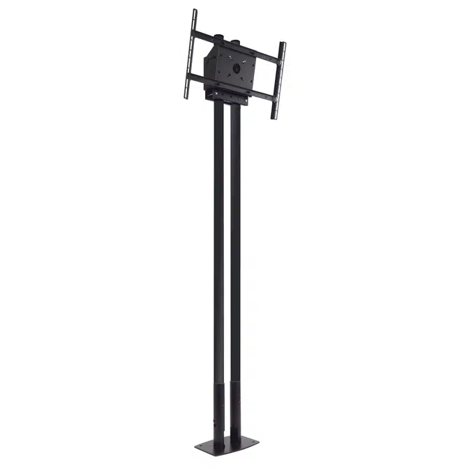 Modular Series Dual Pole Free Standing Kit for 46" to 90" Displays