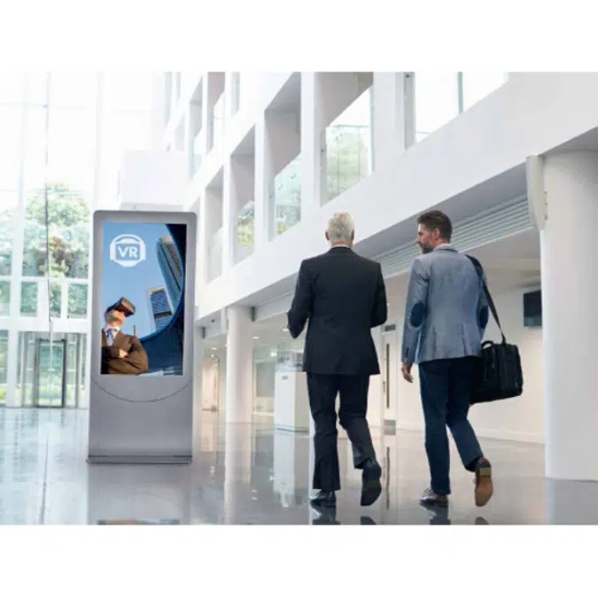 KIPC2555B-S-3 Peerless-AV® Portrait Back-to-Back Kiosks